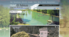 Desktop Screenshot of hoteltablazo.com